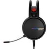 CANYON Gaming headset 3.5mm jack plus USB connector for LED backlight, adjustable microphone and volume control, with 2in1 3.5mm