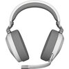 Corsair HS65 WIRELESS Gaming Headset, White (EU), v2, EAN: 0840006676522