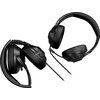 LORGAR Noah 101, Gaming headset with microphone, 3.5mm jack connection, cable length 2m, foldable design, PU leather ear pads, s