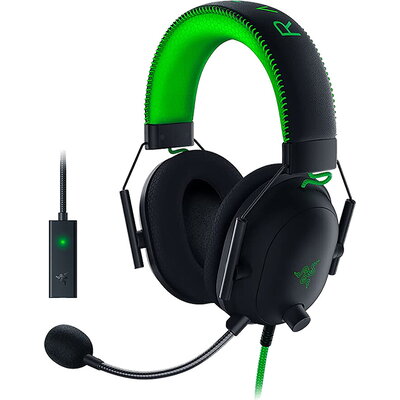 Razer BlackShark V2 - Wired Gaming Headset + USB Sound Card - SE