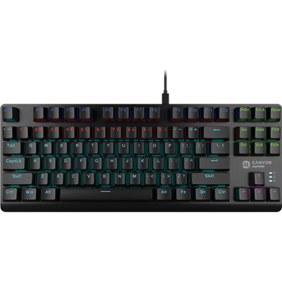 CANYON keyboard Striker SKB-2 TKL Rainbow US Wired Black
