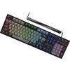 LORGAR Azar 514, Wired mechanical gaming keyboard, RGB backlight, 1680000 colour variations, 18 modes, keys number: 104, 50M cli