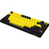 LORGAR KBP7075W, Wireless 75% Mechanical Gaming Keyboard Pro, Black/yellow, EN layout