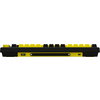 LORGAR KBP7075W, Wireless 75% Mechanical Gaming Keyboard Pro, Black/yellow, EN layout