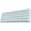 ROYAL KLUDGE RK61 White Gaming Keyboard Red switch