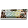 ROYAL KLUDGE RK L75 Palm Green Gaming Keyboard Cream switch