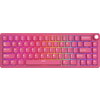 ROYAL KLUDGE R65 Berry Red Gaming Keyboard Cream Switch
