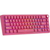 ROYAL KLUDGE R65 Berry Red Gaming Keyboard Cream Switch