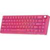 ROYAL KLUDGE R65 Berry Red Gaming Keyboard Cream Switch