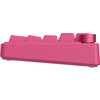 ROYAL KLUDGE R65 Berry Red Gaming Keyboard Cream Switch