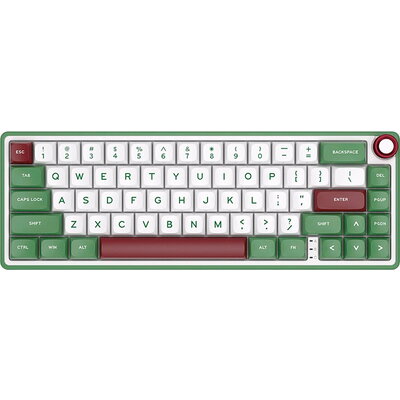 ROYAL KLUDGE R65 Green sand Gaming Keyboard Chartreuse switch