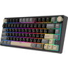 ROYAL KLUDGE R75 Phantom Gaming Keyboard K silver switch