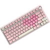 ROYAL KLUDGE R75 Pink Melody Gaming Keyboard Cream switch