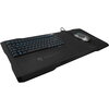 ROCCAT Sova MK, Mechanical Gaming Lapboard,Brown Switch, UK Layout,Easy-Shift[+] with 28-key EasyZone,2×USB 2.0 ports,ROCCAT Tal