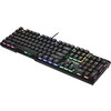 MSI VIGOR GK41 LR US Gaming Keyboard, Black, 6 fixed color LEDs in 10 different lighting zones, 6+N Key Rollover & Anti-ghos