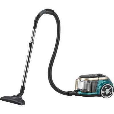 Power: 800W, Noise level: 80 dB,Metal telescopic tube, Container: 2 l., HEPA (H13) filter, 7.2 meters of cable, Color: Green