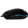 Геймърска мишка Logitech G102 LightSync, RGB, Оптична, Жична, USB - Black