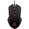 Optical Gaming Mouse with 6 programmable buttons, Pixart optical sensor, 4 levels of DPI and up to 3200, 3 million times key lif