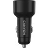 CANYON car charger OnDrive 48 PD 48W USB-A+USB-C Black