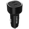 CANYON car charger OnDrive 60 PD 60W 2xUSB-C Black