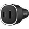 CANYON car charger OnDrive 85 PD 85W USB-A+USB-C Black