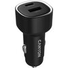 CANYON car charger OnDrive 85 PD 85W USB-A+USB-C Black