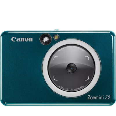 Фото принтер Canon instant camera printer  Zoemini S2 ZV223, Teal