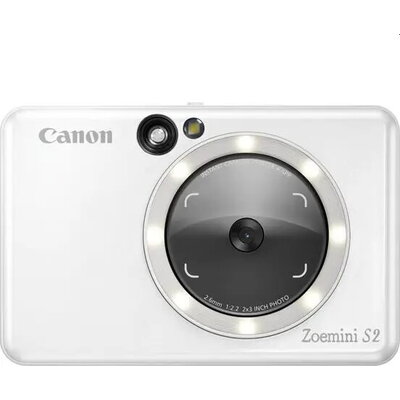 Фото принтер Canon instant camera printer  Zoemini S2 ZV223, Pearl White