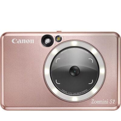 Фото принтер Canon instant camera printer  Zoemini S2 ZV223, Rose Gold