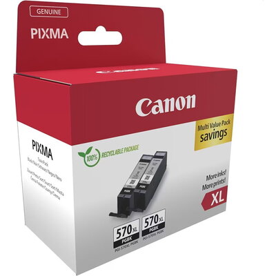 Консуматив Canon PGI-570XL PGBK Twin Pack