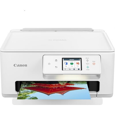 Мастилоструйно многофункционално устройство Canon PIXMA TS7650i All-In-One, White