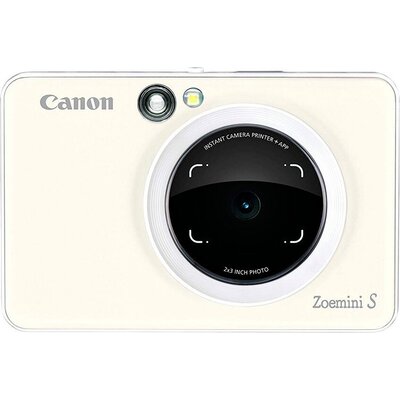 Цифров фотоапарат Canon Zoemini S, Pearl White