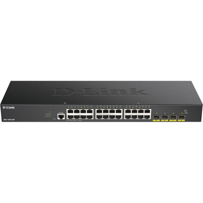 Комутатор D-Link 24-port Gigabit Smart Managed Switch with 4x 10G SFP+ ports