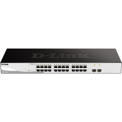 Комутатор D-Link 26-Port Gigabit Smart Switch with 2 SFP ports