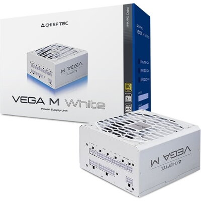 Захранване Chieftec Vega 1000W ATX 3.1 White