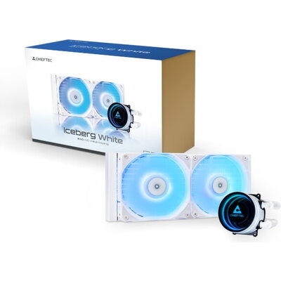 Вентилатор Chieftec Iceberg 240 RGB White