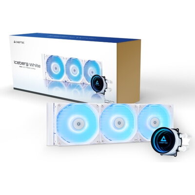 Вентилатор Chieftec Iceberg 360 RGB White