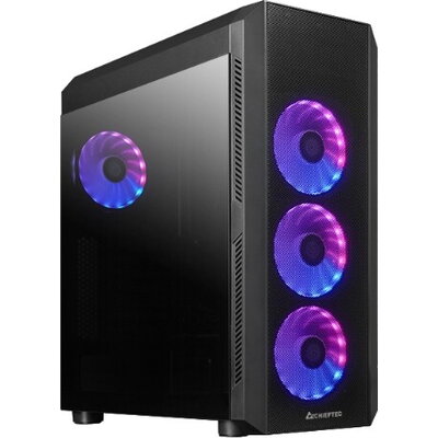 Кутия за компютър Chieftec Scorpion 4, W/mesh panel, 4x Tornado Fan, W/O PSU