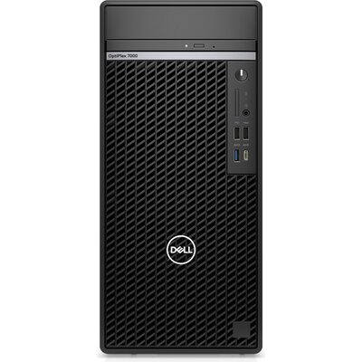 Настолен компютър Dell OptiPlex 7000 MT, Intel Core i7-12700 (12Cores/25MB/2.1GHz to 4.9GHz), 16GB (2x8GB) DDR5, 512GB PCIe NVMe