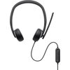 Слушалки Dell Wired Headset WH3024