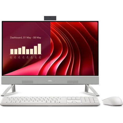 Настолен компютър - всичко в едно Dell 24 All-in-One EC24250, Intel Core 7 150U(12MB cache, 10 cores, up to 5.4 GHz), 23.8