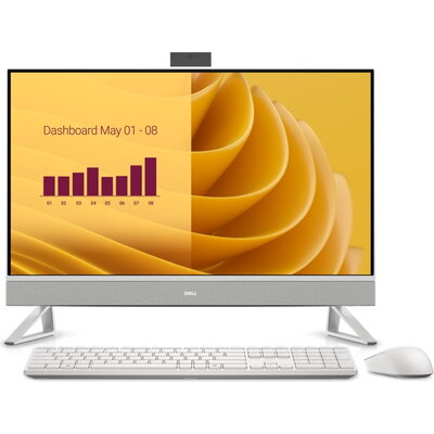 Настолен компютър Dell 27 AiO EC27250 - Intel Core 7-150U, 27" FHD Touch, GeForce MX570A, Windows 11 Pro