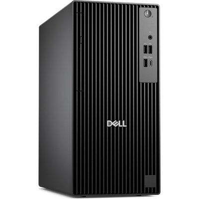 Настолен компютър Dell Pro Tower QCT1255, AMD Ryzen 5 8600G (16 TOPS NPU, 6 cores, up to 5.0GHz), 16 GB: 2 x 8 GB, DDR5, up to 4