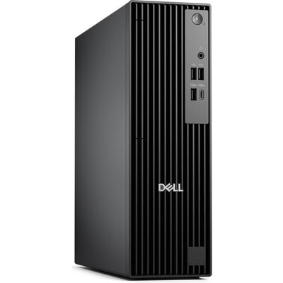 Настолен компютър Dell Pro Slim QCS1250, Intel Core Ultra 5 235 (13 TOPS NPU, 14 cores, up to 5.0GHz), 16GB: 1 x 16GB, DDR5, up 