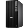 Настолен компютър Dell Pro Tower QCT1250, Intel Core Ultra 7 265 (13 TOPS NPU, 20 cores, up to 5.3GHz), 8GB: 1 x 8GB, DDR5, up t