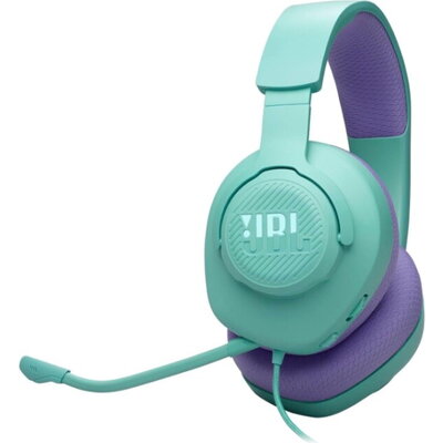 Геймърски слушалки JBL Quantum 100M2 Cyan