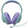 Геймърски слушалки JBL Quantum 100M2 Cyan