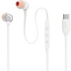 Слушалки JBL T310C WHT USB-C In-ear headphones