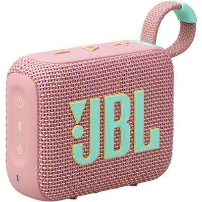 Тонколони JBL GO 4 PINK Ultra-portable waterproof and dustproof Speaker