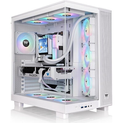 Кутия за компютър Thermaltake View 380 XL TG ARGB Snow